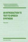 Image for An introduction to text-to-speech synthesis