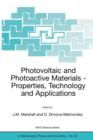 Image for Photovoltaic and Photoactive Materials