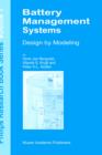 Image for Battery management systems  : design by modelling