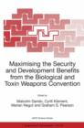 Image for Maximizing the Security and Development Benefits from the Biological and Toxin Weapons Convention