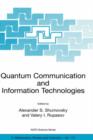 Image for Quantum Communication and Information Technologies