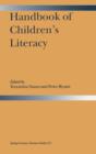 Image for Handbook of children&#39;s literacy