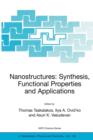Image for Nanostructures  : synthesis, functional properties and applications
