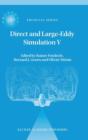 Image for Direct and Large-Eddy Simulation V