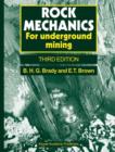 Image for Rock Mechanics : For underground mining