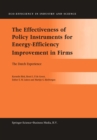 Image for The Effectiveness of Policy Instruments for Energy-Efficiency Improvement in Firms: The Dutch Experience : 15