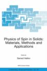 Image for Physics of Spin in Solids: Materials, Methods and Applications
