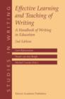 Image for Effective Learning and Teaching of Writing : A Handbook of Writing in Education