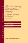Image for Effective Learning and Teaching of Writing : A Handbook of Writing in Education