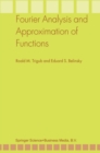 Image for Fourier analysis and approximation of functions
