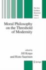 Image for Moral philosophy on the threshold of modernity