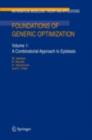 Image for Foundations of Generic Optimization: Volume 1: A Combinatorial Approach to Epistasis : 20