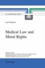 Image for Medical Law and Moral Rights : 71