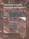 Image for Informatics in Control, Automation and Robotics I
