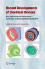 Image for Recent developments of electrical drives