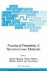 Image for Functional Properties of Nanostructured Materials