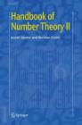 Image for Handbook of Number Theory II