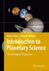 Image for Introduction to planetary science  : the geological perspective