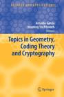 Image for Topics in Geometry, Coding Theory and Cryptography