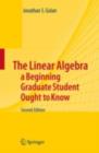 Image for The linear algebra a beginning graduate student ought to know : 27