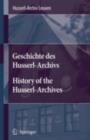 Image for History of the Husserl-Archives Leuven.