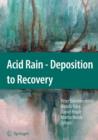 Image for Acid Rain - Deposition to Recovery