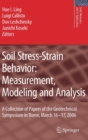 Image for Soil Stress-Strain Behavior: Measurement, Modeling and Analysis
