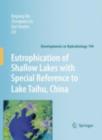 Image for Eutrophication of Shallow Lakes with Special Reference to Lake Taihu, China.