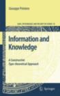 Image for Information and Knowledge: A Constructive Type-theoretical Approach