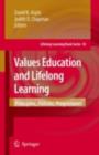 Image for Values Education and Lifelong Learning.