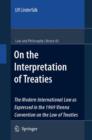 Image for On the Interpretation of Treaties