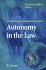 Image for Autonomy in the Law