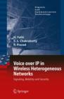 Image for Voice over IP in Wireless Heterogeneous Networks