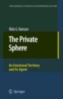 Image for The private sphere: an emotional territory and its agent