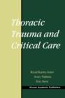 Image for Thoracic Trauma and Critical Care