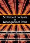 Image for Statistical Analysis of Management Data