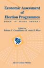 Image for Economic assessment of election programmes  : does it make sense?