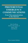 Image for Preferential Emergency Communications