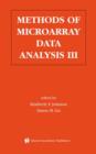 Image for Methods of microarray data analysis3