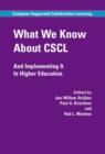Image for What We Know About CSCL