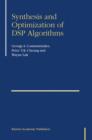 Image for Synthesis and Optimization of DSP Algorithms