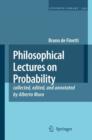 Image for Philosophical lectures on probability