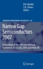Image for Narrow Gap Semiconductors 2007 : Proceedings of the 13th International Conference, 8-12 July, 2007, Guildford, UK