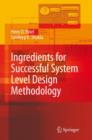 Image for Ingredients for successful system level automation design methodology