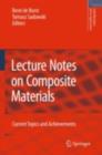Image for Lecture notes on composite materials: current topics and achievements