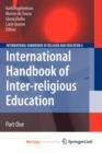 Image for International Handbook of Inter-religious Education