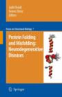 Image for Protein folding and misfolding  : neurodegenerative diseases