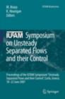 Image for IUTAM Symposium on Unsteady Separated Flows and their Control: Proceedings of the IUTAM Symposium &amp;quot;Unsteady Separated Flows and their Control&amp;quot;, Corfu, Greece, 18-22 June 2007