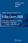Image for X-ray Lasers 2008: proceedings of the 11th International Conference, August 17-22 2008, Belfast, UK