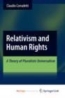 Image for Relativism and Human Rights